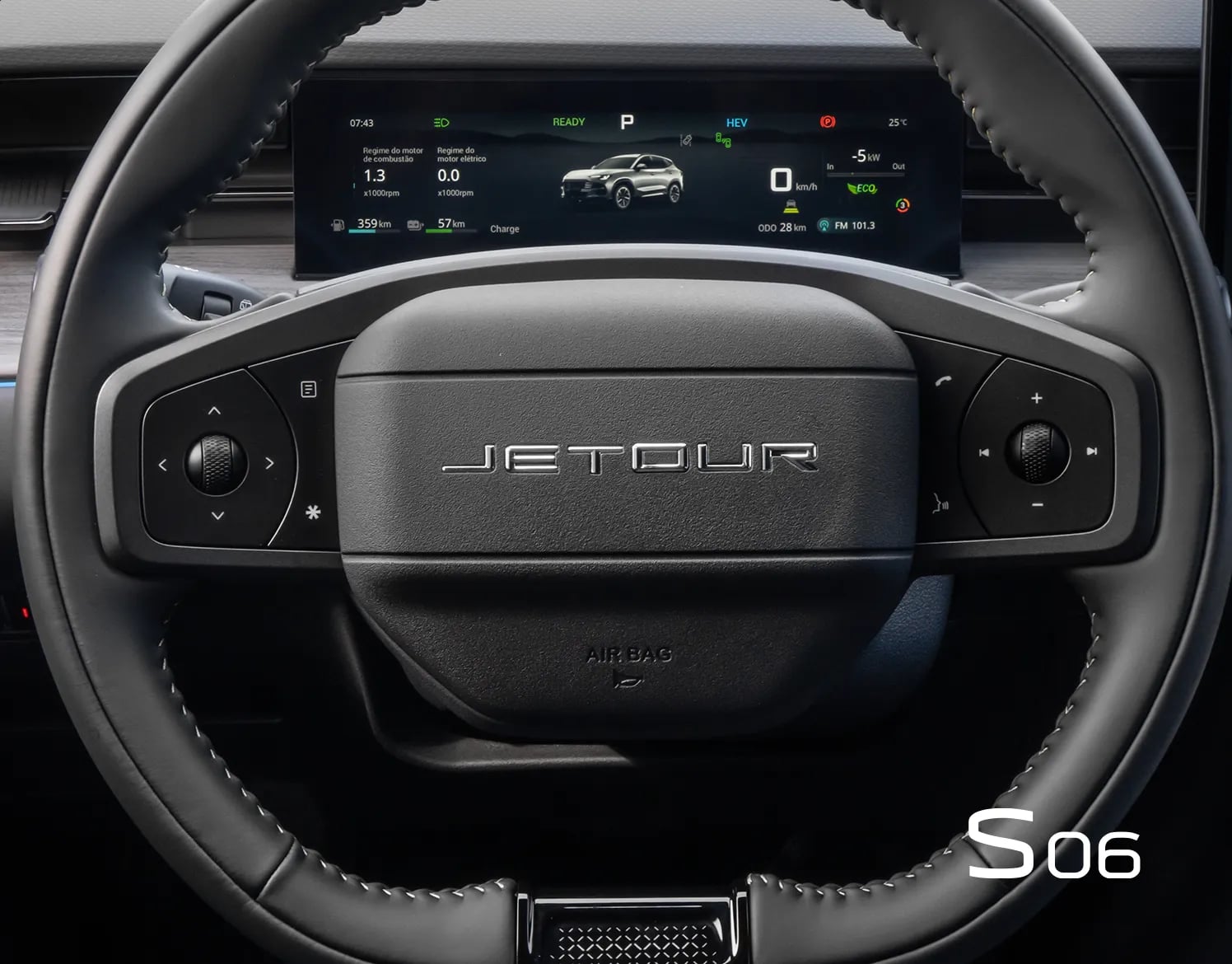 Tecnologia premium Jetour S06