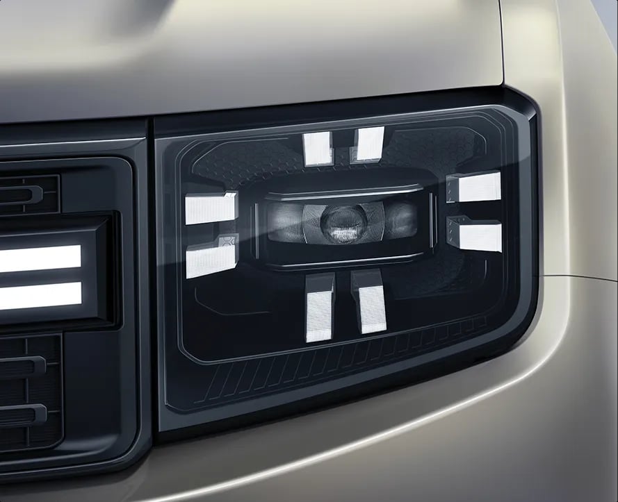 Detalhe de tecnologia do Jetour T1